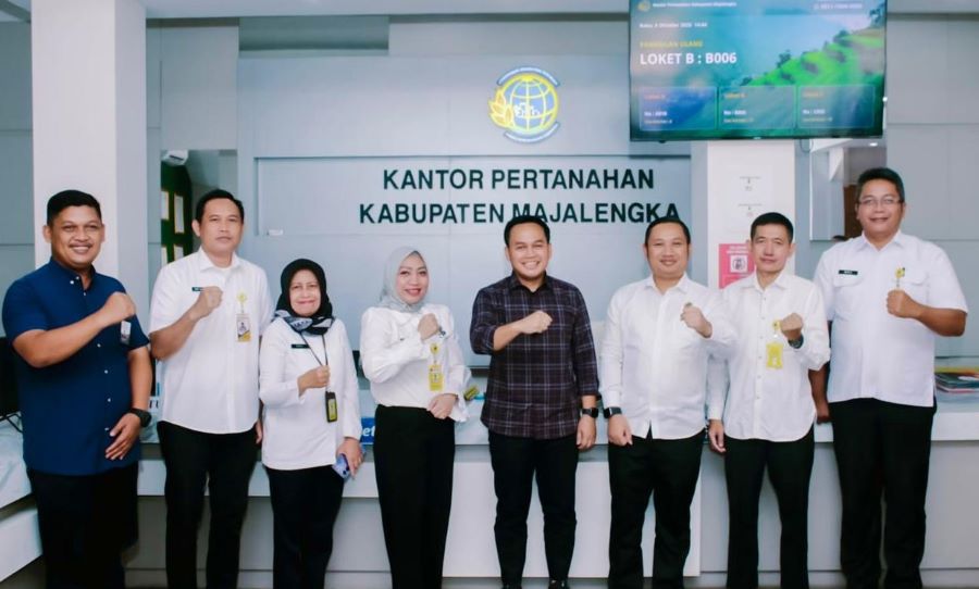 Kunjungi Kantor ATR/BPN untuk Pastikan Pelayanan Agraria Berjalan Efektif